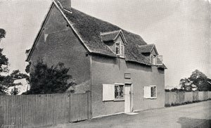 Casa de John Bunyan (1628-88) en Bedfordshire de English Photographer